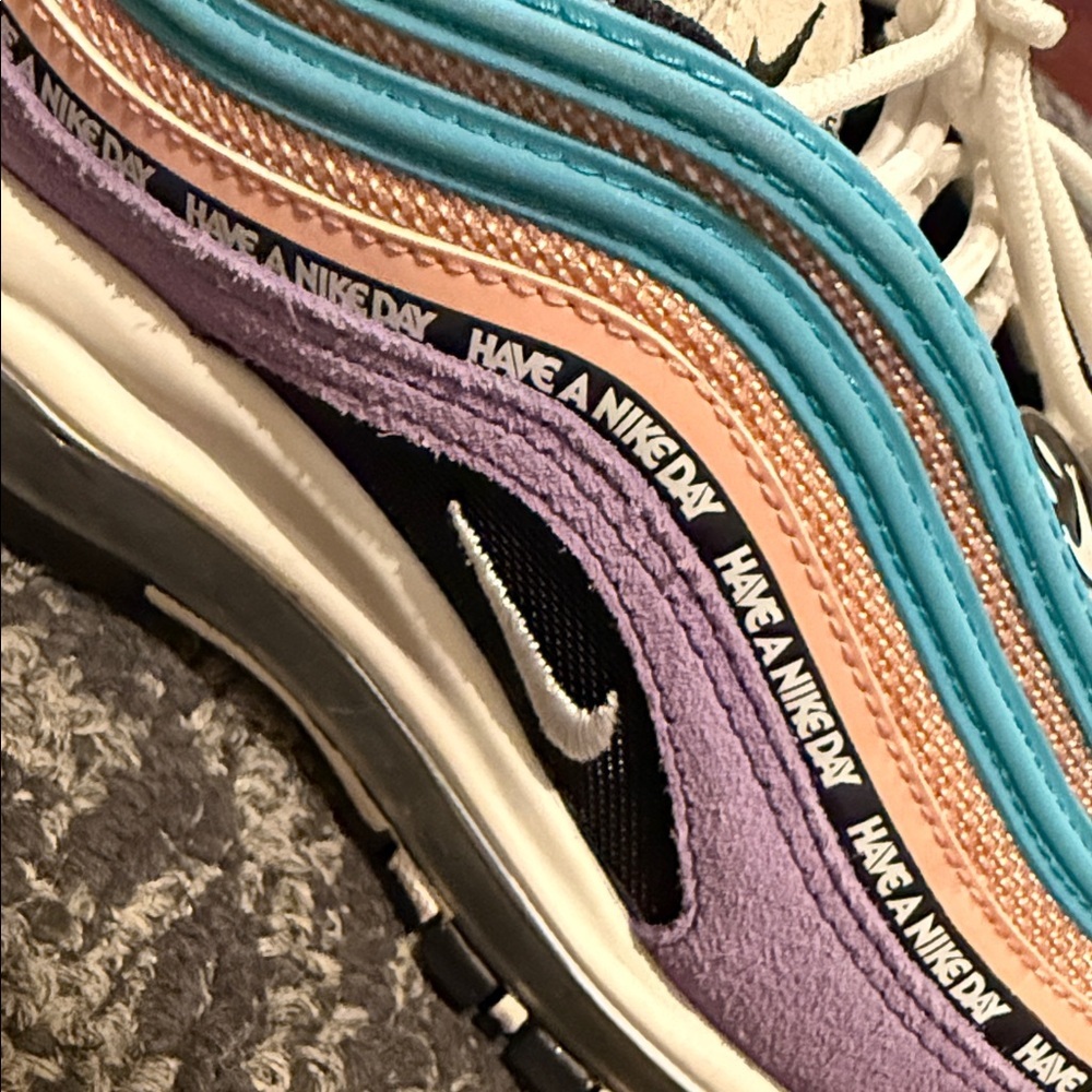 Limited Edition🔥🩷💜HAVE A NICE DAY AIRMAX 97 - Picture 7 of 7